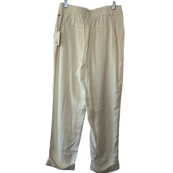 A New Day Cream Slim Fit Ankle Cuffed Pants Slacks Women's Size 8 New - Picture 9 of 9